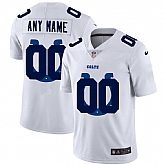 Nike Colts Customized White Team Big Logo Vapor Untouchable Limited Jersey Dyin,baseball caps,new era cap wholesale,wholesale hats